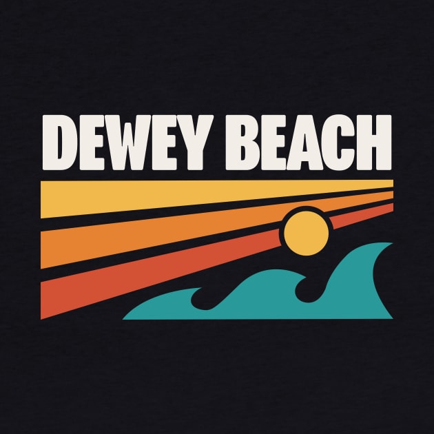 Dewey Beach Delaware Souvenir Delaware Beaches by PodDesignShop